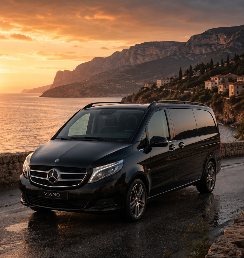 Paris Ride private van for long-distance travel